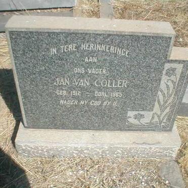 COLLER  Jan, van 1912-1965