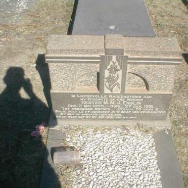 ENSLIN Hester M.M.J. 1895-1951