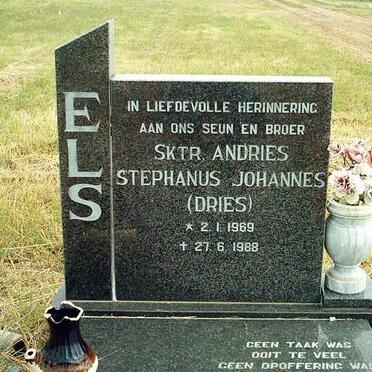 ELS Andries Stephanus Johannes 1969-1988