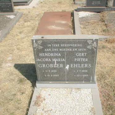 EHLERS Gert Pieter 1958-1985, GROBELER Hendrina Jacoba Maria  936-1997