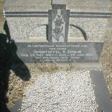 ENSLIN Christoffel B. 1887-1968