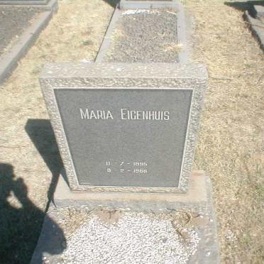 EIGENHUIS Maria 1895-1966
