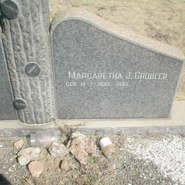 GROBLER  Margaretha J. 1930-