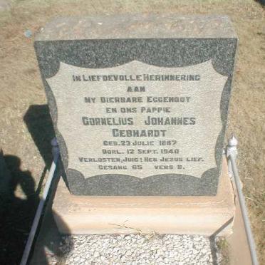 GEBHART Cornelius Johannes 1887-1840