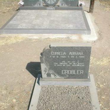 GROBLER Cornelia Adriana 1909-1984