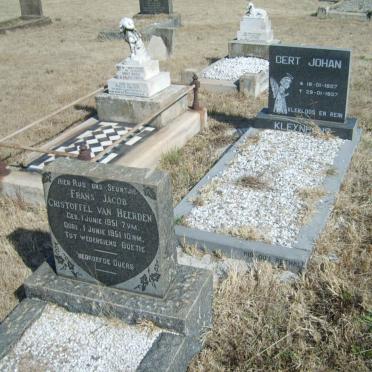 HEERDEN Frans Jacob Christoffel, van 1951-1951