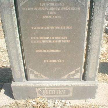 HORN Petrus D. 1887-1947