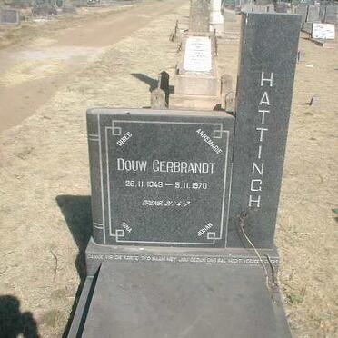 HATTINGH Douw Gerbrandt 1949-1970