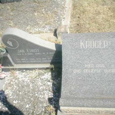 KRÜGER Jan Ernst 1893-1944