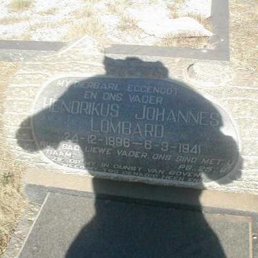 LOMBARD Henrikus Johannes 1896-1941
