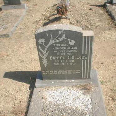LOUW Daniel J.D. 1905-1963