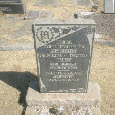 MARAIS Petrus Francois Johannes 1879-1938