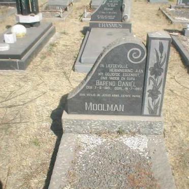 MOOLMAN Barend Daniel 1901-1967
