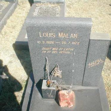 MALAN Louis 1926-1972