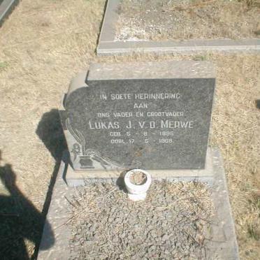 MERWE Lukas J., v.d. 1895-1968