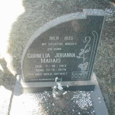 MARAIS Cornelia Johanna 1913-1979
