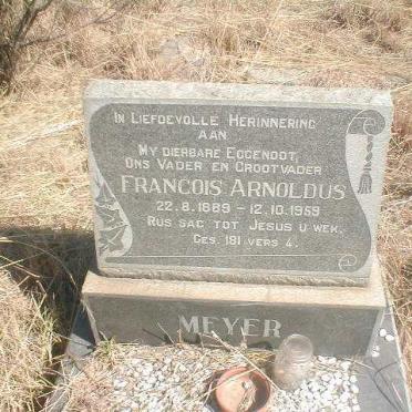 MEYER Francois Arnoldus 1889-1959