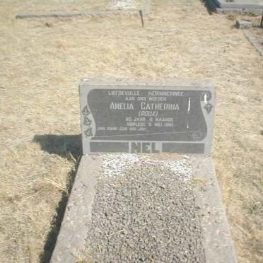 NEL Amelia Catherina geb. ROUX  1881-1961