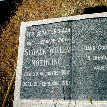 NOTHLING Schalk Willem 1884-1961