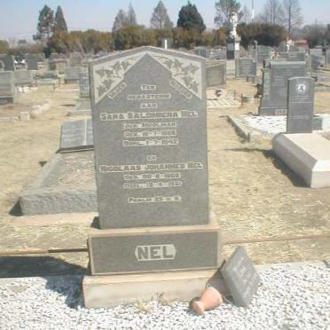 NEL Nicolaas Johannes 1860-1961 &amp; Sara Salomiena MOOLMAN 1868-1942