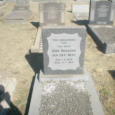 NEST Dirk Bernard, van der 1875-1963