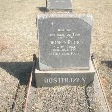 OOSTHUIZEN Johannes Petrus 1942-1960