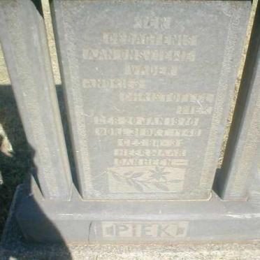 PIEK Andries Christoffel 1870-1940