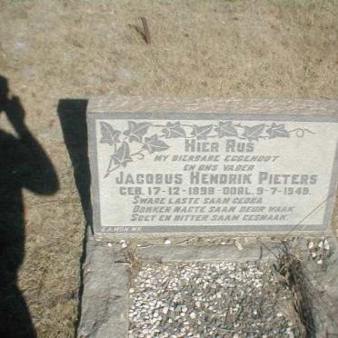 PIETERS Jacobus Hendrik 1898-1949