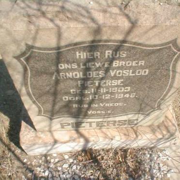 PIETERSE Arnoldus Vosloo 1903-1946