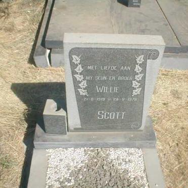 SCOTT Willie 1919-1978