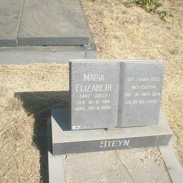 STEYN Maria Elizabeth 1901-1985