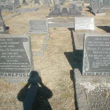 SWANEPOEL Hendrik J.N. 1882-1955 &amp; Maria Elizabeth VAN DYK 1883-1973
