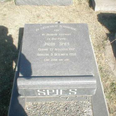 SPIES Jacob 1912-1950