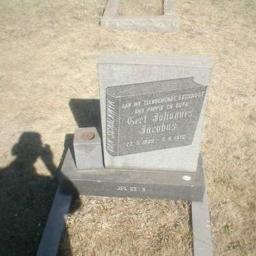 SCHALKWYK Gert Johannes Jacobus, van 1908-1970