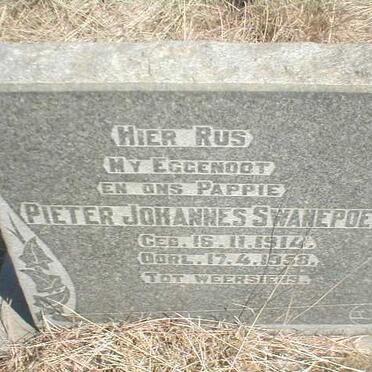 SWANEPOEL Pieter Johannes 1914-1958