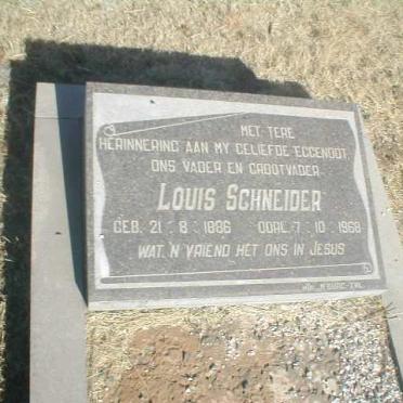 SCHNEIDER Louis 1886-1968