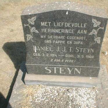 STEYN Daniel J. J. T. 1914-1969