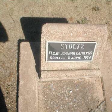 STOLTZ Elsje Johanna Catherina -1934
