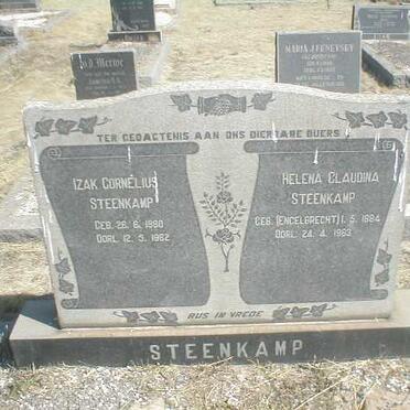 STEENKAMP Izak Cornelius 1880-1962 &amp; Helena Claudina ENGELBRECHT 1884-1963