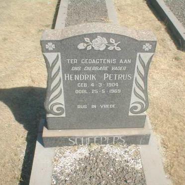 SCHEEPERS Hendrik Petrus 1904-1969