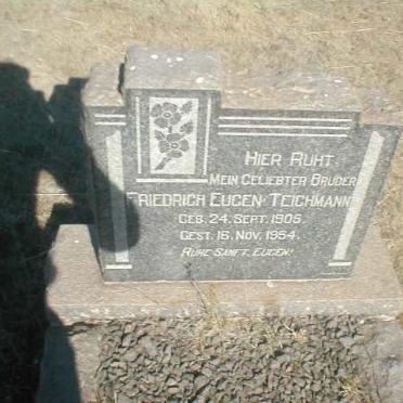 TEICHMANN Friedrich Eugen 1905-1954