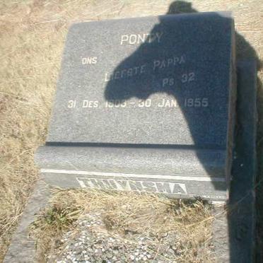 THUYNSMA Ponty 1903-1955