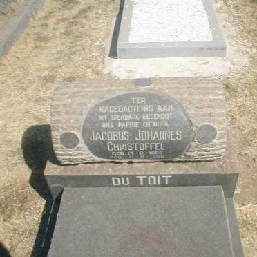 TOIT Jacobus Johannes Christoffel, du 1895-?