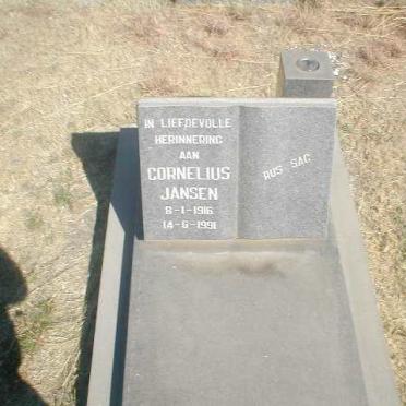 UYS Cornelius Jansen 1916-1991