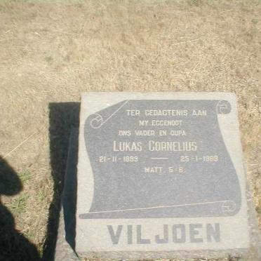 VILJOEN Lukas Cornelius 1899-1969