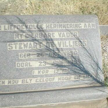 VILLIERS Stewart, de 1896-1969