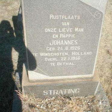 STRATING Johannes 1926-1968