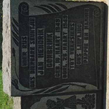 COMBRINK Jan Hendrik 1949-1949