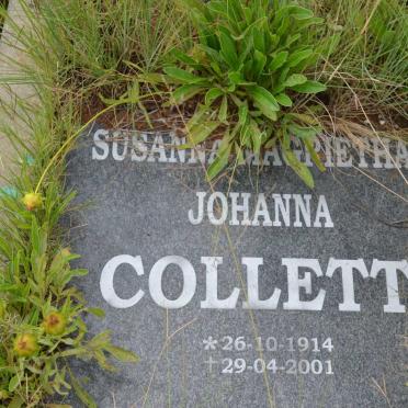 COLLETT Susanna Magrietha Johanna 1914-2001