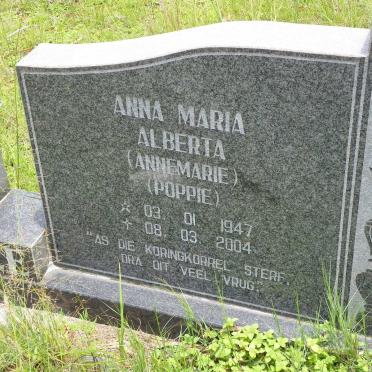 COETZEE Jasper Lodewicus 1945- &amp; Anna Maria Alberta 1947-2004